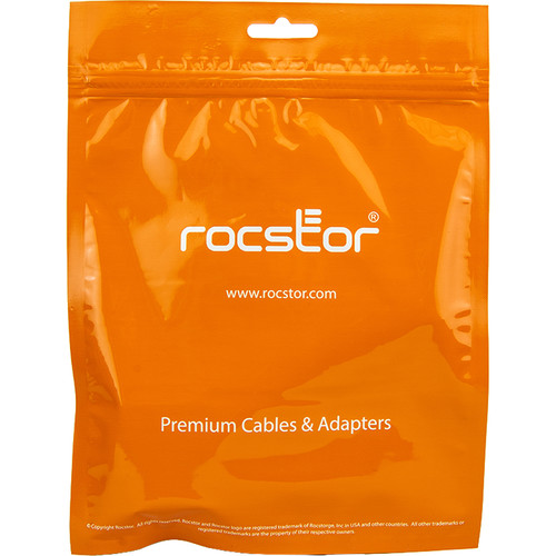 Rocstor Rocpro DVI-D Single-Link Male Cable (3', Black)