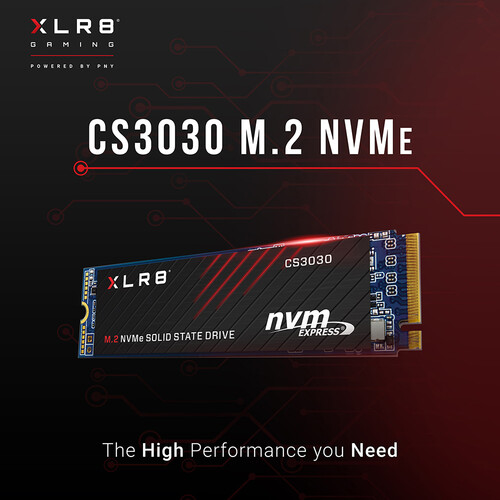 PNY Technologies 250GB XLR8 CS3030 NVMe M.2 Internal SSD
