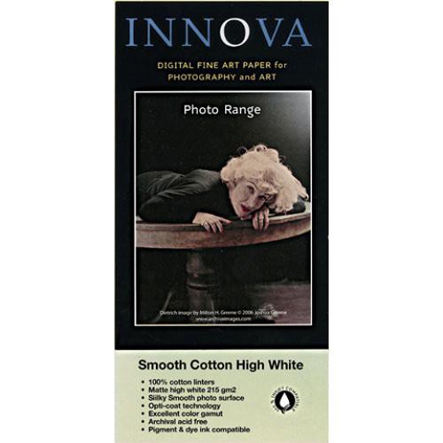 Innova Photo Art Smooth  White 100% Cotton Inkjet Paper 215gsm 24" x 48' Roll