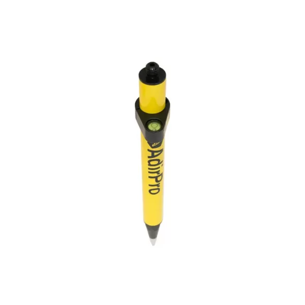 AdirPro 1.28 in. Mini Stakeout Pole, Fluorescent Yellow