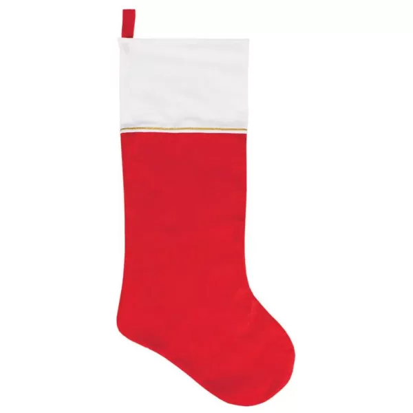 Amscan 33 in. x 11.5 in. Felt Christmas Stocking (5-Pack)