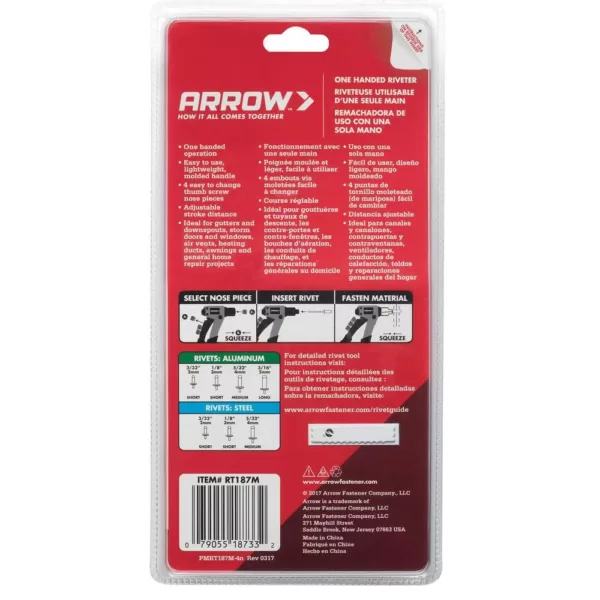 Arrow One Hand Rivet Tool
