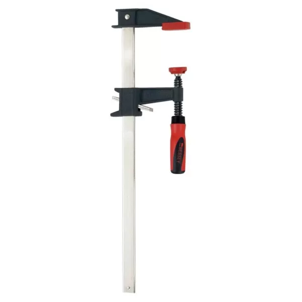 BESSEY 24 in. Clutch Style Bar Clamp with Composite Plastic Handle and 3-1/2 in. Throat Depth