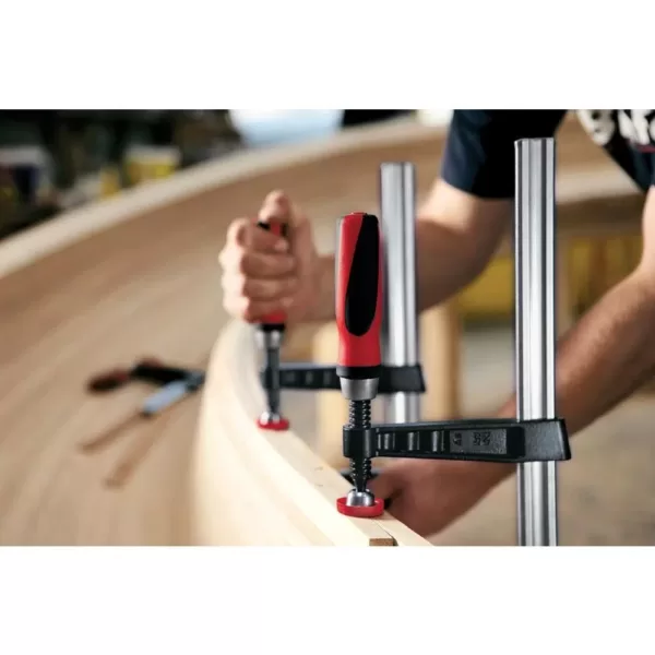 BESSEY 24 in. TG Series Bar Clamp with Composite Plastic Handle and 7 in. Throat Depth