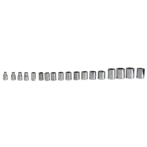 Best Value 1/4 and 3/8 in. Socket Set (40-Piece)