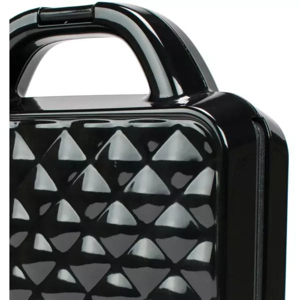 Brentwood Couture Purse Black Nonstick Dual Waffle Maker
