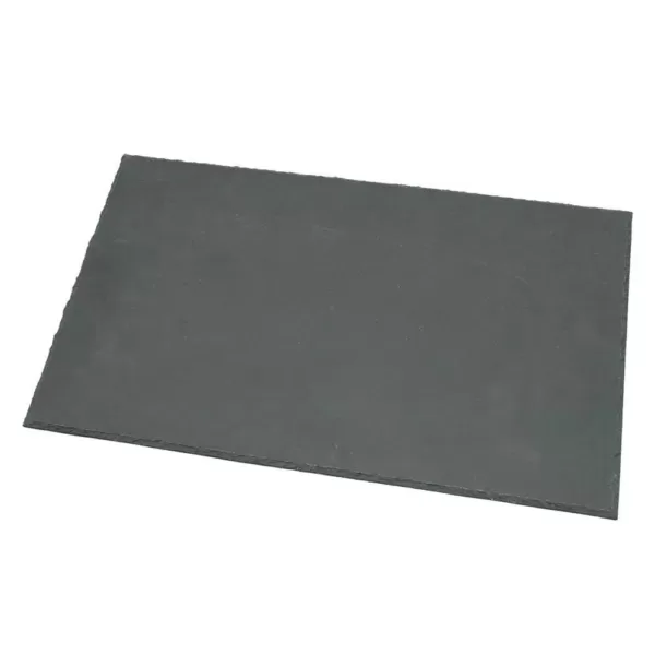 Creative Home Natural Slate Stone 12 in. x 20 in. Rectangular Serving Board Cheese Platter Dinning Serving Board