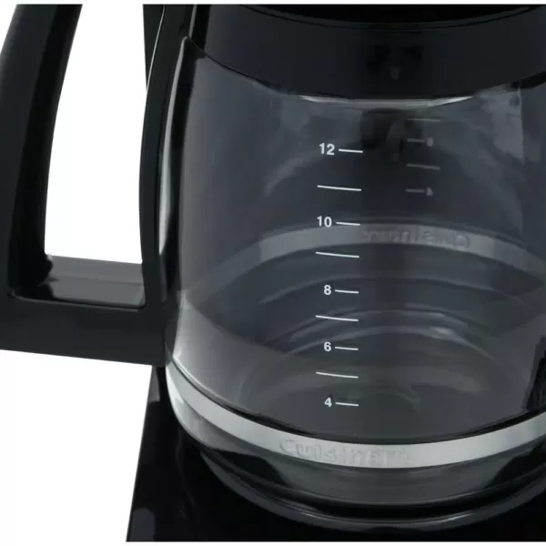 Cuisinart COFFEE PLUS 12-Cup Black Drip Coffee Maker with Automatic Shut-Off