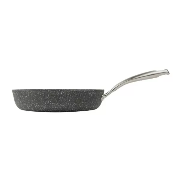 MasterPan Granite Ultra 9.5 in. Cast Aluminum Nonstick Frying Pan in Black