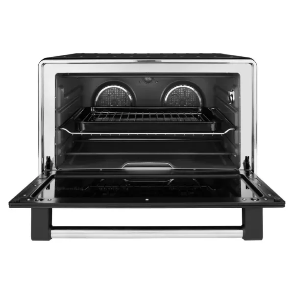 KitchenAid Matte BlackDual Convection Countertop Oven