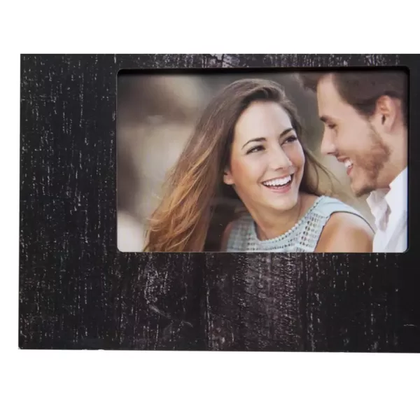 Pinnacle Family 4 in. x 6 in. Black Collage Picture Frame