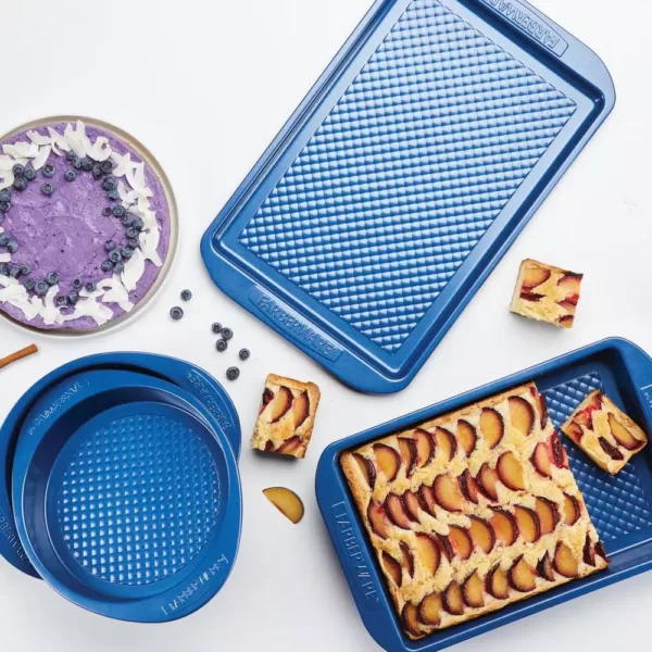 Circulon 4-Piece Blue Colorvive Nonstick Bakeware Set