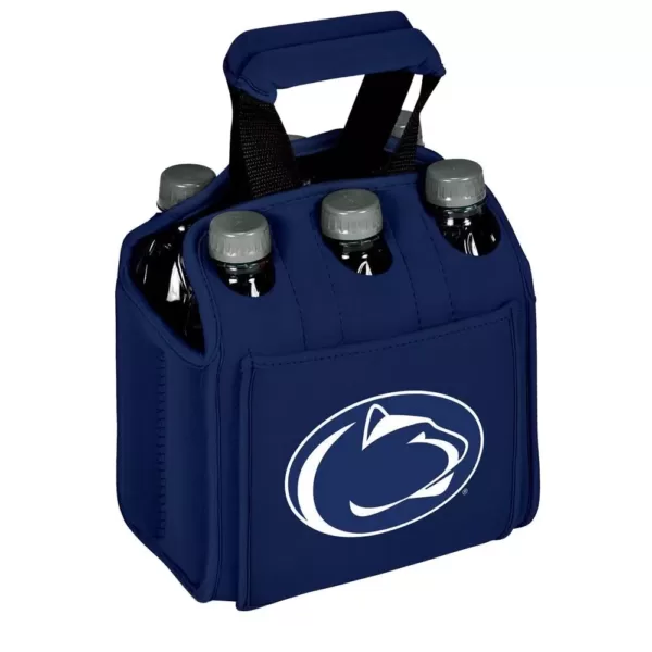 Picnic Time Penn State University Nittany Lions 6-Bottles Navy Beverage Carrier