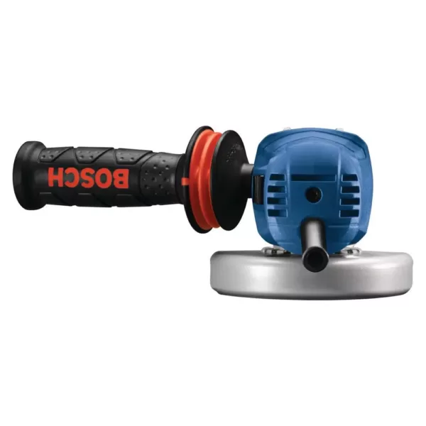 Bosch 10 Amp Corded 4-1/2 in. Angle Grinder with Auxiliary Handle and Tool-Free Wheel Guard