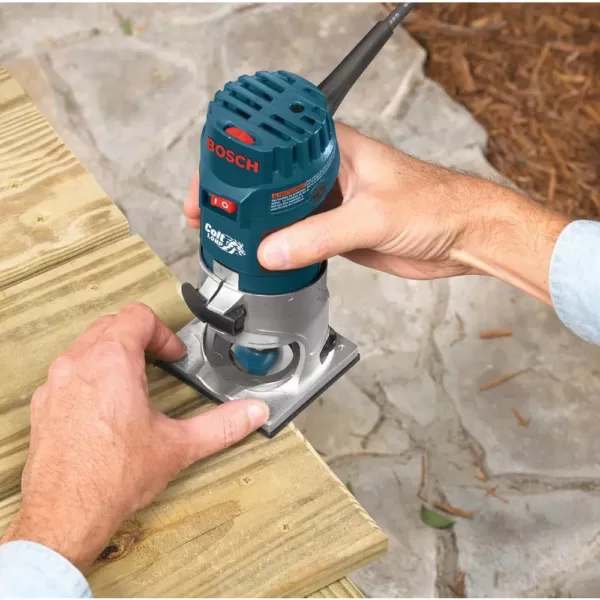 Bosch 5.6 Amp 1.0 HP 120-Volt Variable-Speed Fixed Base Corded Palm Router