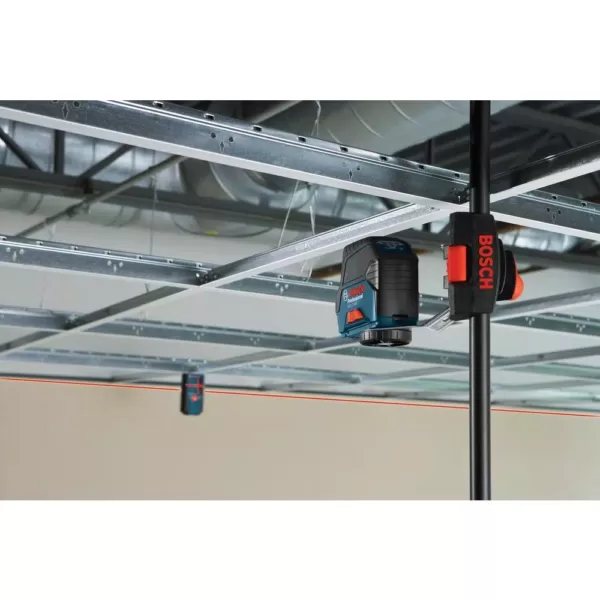 Bosch 65 ft. Self Leveling Cross Line Laser Level with Plumb Points plus BLAZE 135 ft. Laser Measurer with Full Color Display
