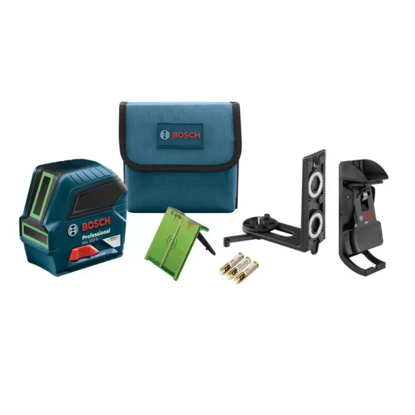 Bosch Factory Reconditioned 100 ft. Self-Leveling Green-Beam Cross-Line Laser Level