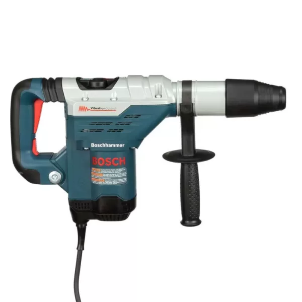 Bosch 13 Amp Corded 1-5/8 in. SDS-max Variable Speed Rotary Hammer Drill with Auxiliary Side Handle and Carrying Case