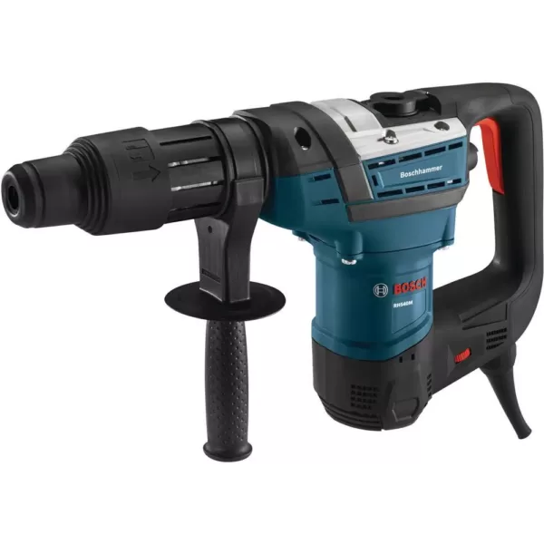 Bosch 12A 1-9/16 in. Corded SDS-Max Concrete/Masonry Rotary Hammer Drill with Carrying Case + 10A Corded 4.5in. Angle Grinder