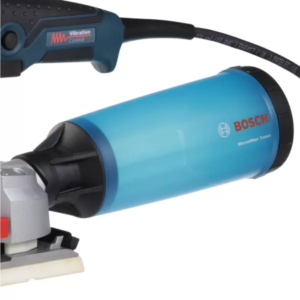 Bosch 3.4 Amp 1/2 in. Corded Electric Finishing Orbital Sander Kit with Vibration Control for 4.5 in. x 9 in. Sheets