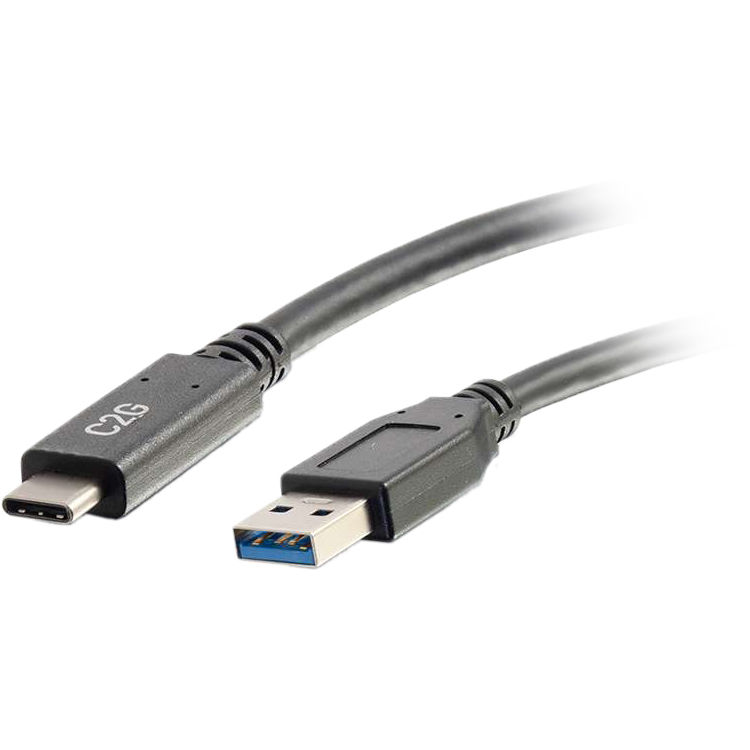 C2G USB 3.0/3.1 Gen 1 Type-C Male to Type-A Male Cable (3', 3A)