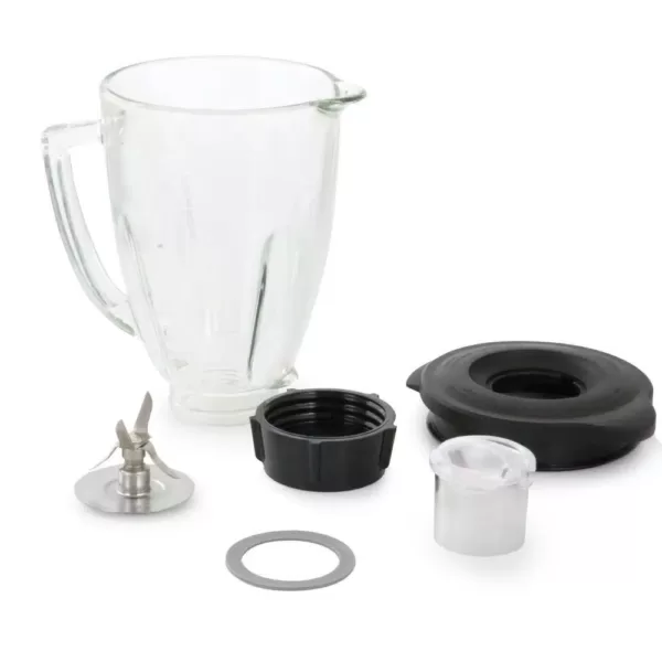 Better Chef 6-Piece 48 oz. Round Blender Glass Jar Replacement Kit
