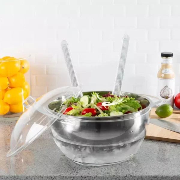 Classic Cuisine 5-Piece Salad Bowl Serving Dish Set