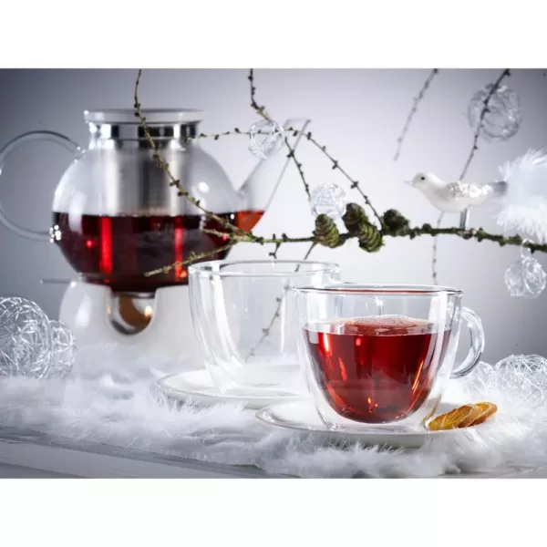 Villeroy & Boch Artesano Hot Beverages 4-Cup Medium Teapot with Strainer