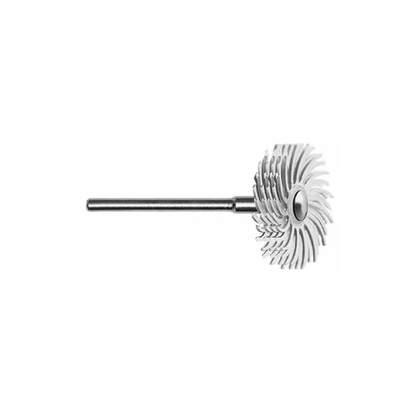Dedeco Sunburst 7/8 in. 4-Ply Radial Discs - Medium 120-Grit Rotary Cleaning and Polishing Tool (6-Pack)