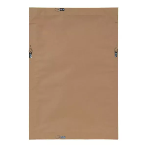 DesignOvation Beatrice Rustic Brown Dry Erase Memo Board
