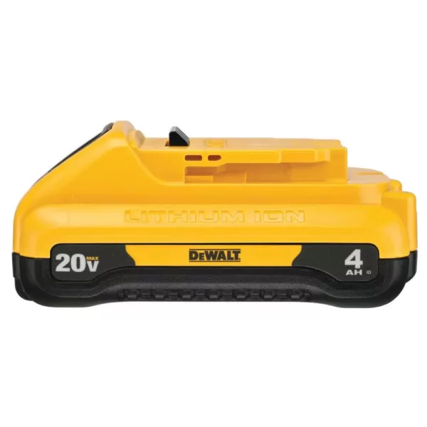 DEWALT 20-Volt MAX XR Cordless Brushless 7-1/4 in. Circular Saw with 4-1/2 in. Grinder & (1) 20-Volt Battery 4.0Ah