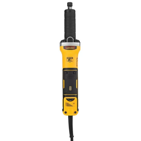 DEWALT 13-Amp Corded 2 in. Variable Speed Brushless Die Grinder with Lock-On Paddle Switch