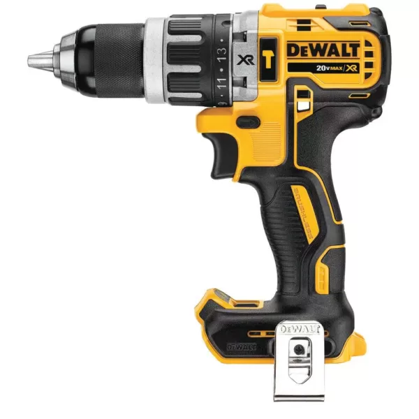 DEWALT 20-Volt MAX XR with Tool Connect Cordless Brushless 1/2 in. Hammer Drill/Driver (Tool-Only)