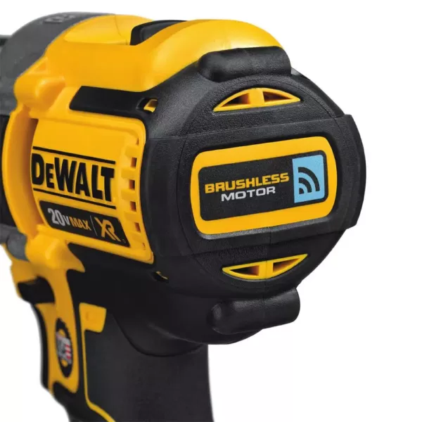 DEWALT 20-Volt MAX XR with Tool Connect Cordless Brushless 1/2 in. Hammer Drill/Driver (Tool Only)