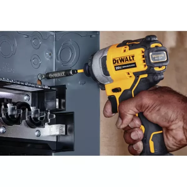 DEWALT ATOMIC 20-Volt MAX Cordless Brushless Compact 1/4 in. Impact Driver with (1) 20-Volt 5.0Ah Battery