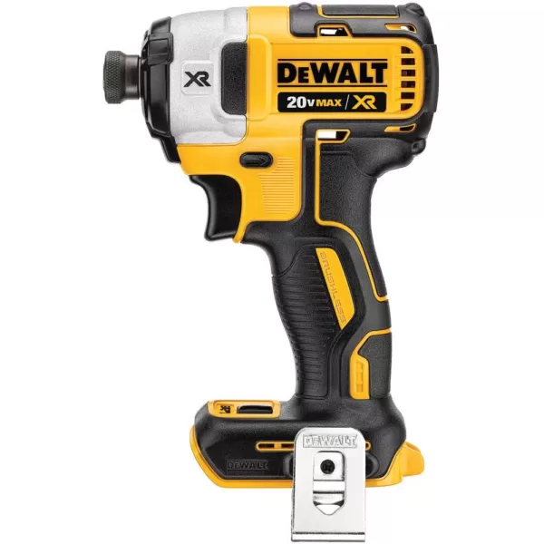 DEWALT 20-Volt MAX XR Cordless Brushless 3-Speed 1/4 in. Impact Driver with (1) 20-Volt 5.0Ah Battery & Reciprocating Saw