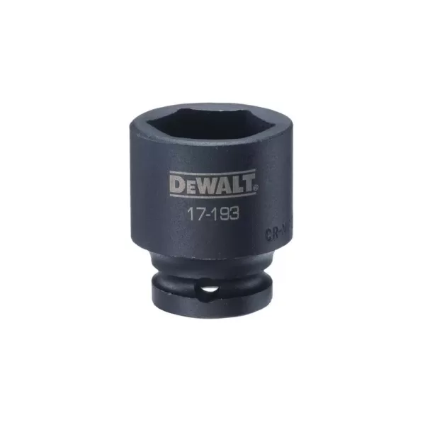 DEWALT 1/2 in. Drive 27 mm 6-Point Impact Socket