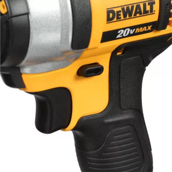 DEWALT 20-Volt MAX Cordless 3/8 in. Impact Wrench Kit with Hog Ring, (1) 20-Volt 5.0Ah Battery & Charger