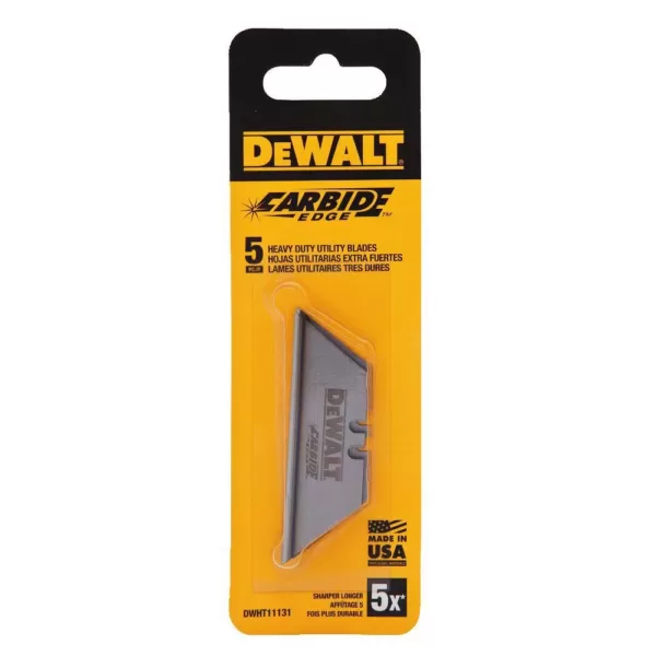DEWALT Carbide Utility Blade (5-Pack)