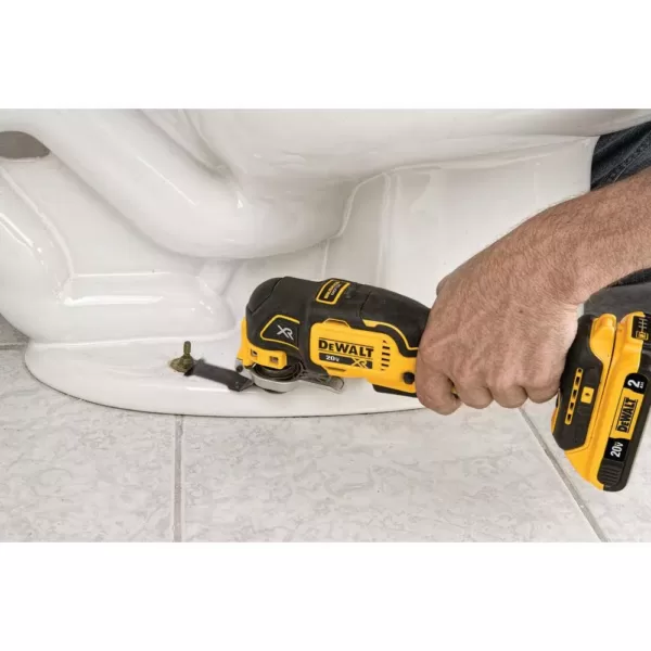 DEWALT Oscillating Set (8-Piece) with Oscillating Fast Cut Carbide Grout Removal Blade