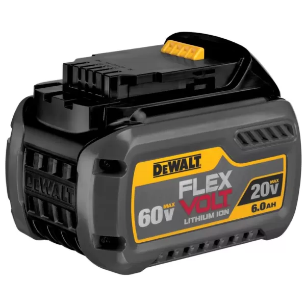 DEWALT FLEXVOLT 60-Volt MAX  Cordless Brushless 8-1/4 in. Table Saw Kit with (3) FLEXVOLT 6.0Ah Batteries