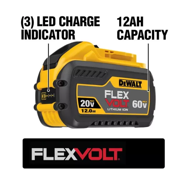 DEWALT FLEXVOLT 20-Volt/60-Volt MAX Lithium-Ion 12.0Ah Battery (10-Pack)