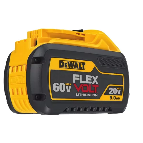 DEWALT FLEXVOLT 60-Volt MAX Cordless Brushless Reciprocating Saw with (2) FLEXVOLT 9.0Ah Batteries