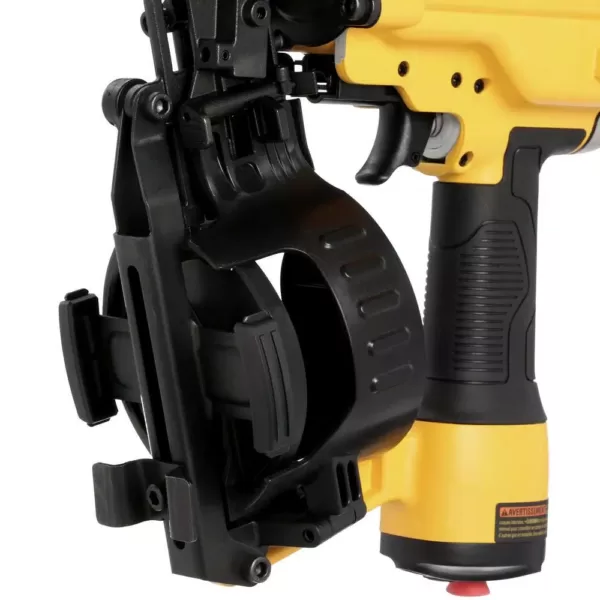 DEWALT Pneumatic 15-Degree Coil Roofing Nailer w/Bonus 1-1/4 in. x 0.120 Gal. Galvanized Steel Coil Roofing Nails (7,200-Pack)