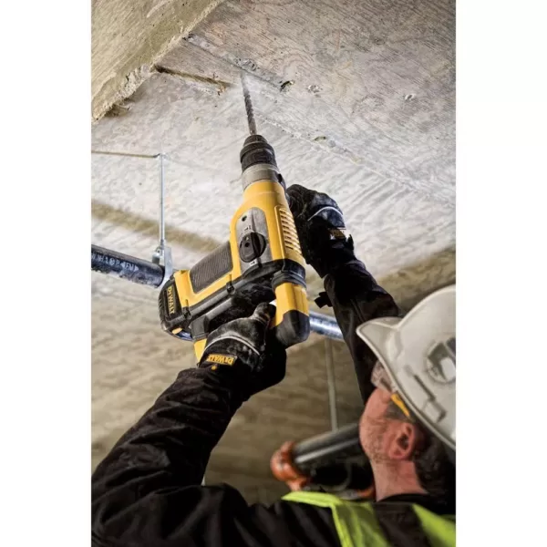 DEWALT 9 Amp 1-1/8 in. Corded SDS-plus Combination Concrete/Masonry Rotary Hammer with SHOCKS and Case