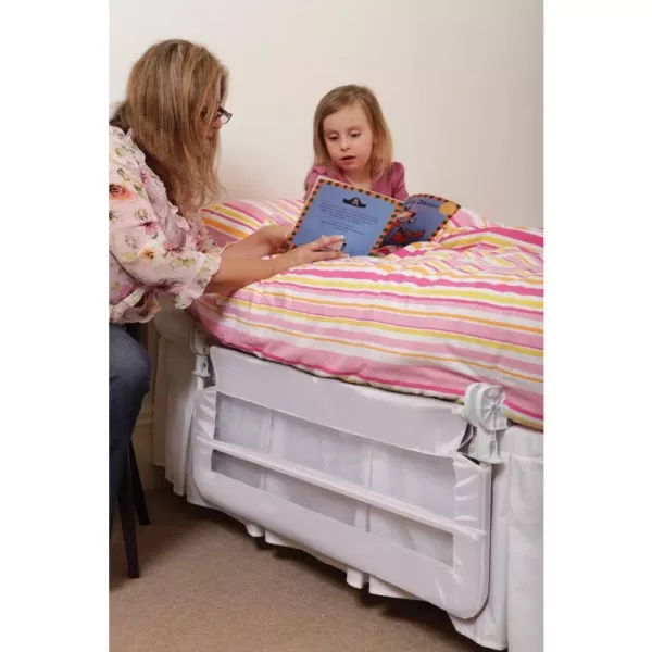 Dreambaby White 43 in. Bed Rail for Twin, Standard and Queen Beds