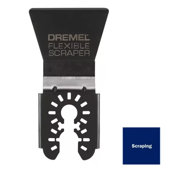 Dremel Multi-Max 1.97 in. Oscillating Tool Universal Flexible Scraper Blade