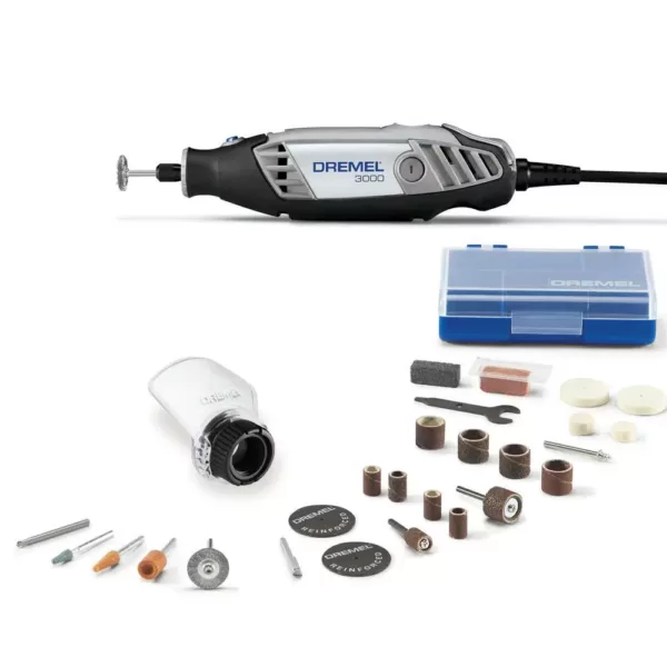 Dremel 36 in. Flex-Shaft Attachment for Rotary Tools + 3000 Series 1.2 Amp Variable Speed Corded Rotary Tool Kit