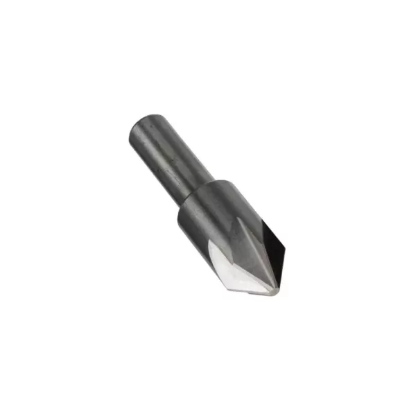 Drill America 1-1/2 in. 120-Degree High Speed Steel Countersink Bit with 6 Flutes