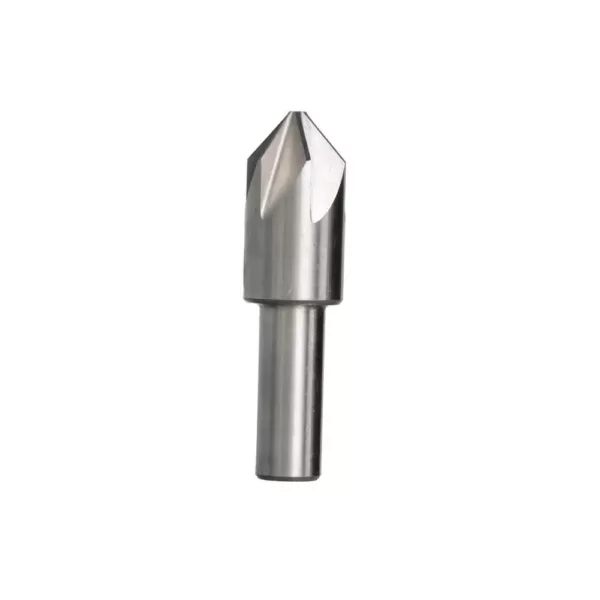 Drill America 1-1/2 in. 120-Degree High Speed Steel Countersink Bit with 6 Flutes